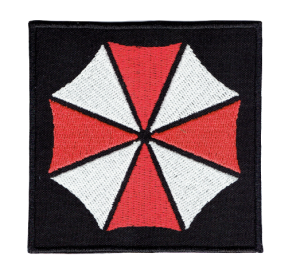 Resident Evil UMBRELLA CORP logo morale patch naszywka rzep
