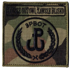 3PBOT oznaka rozpoznawcza WOT naszywka polowa US-22/23 94x94mm rzep
