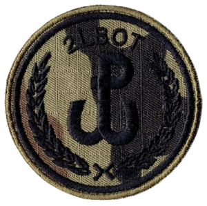 2LBOT oznaka rozpoznawcza polowa WOT naszywka wz2010 US-22 rzep nowy wzór