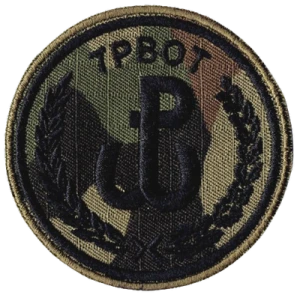 7PBOT oznaka rozpoznawcza polowa WOT naszywka wz2010 US-22 rzep nowy wzór