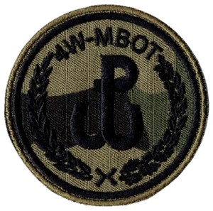 4W-MBOT oznaka rozpoznawcza polowa WOT naszywka wz2010 US-22 rzep nowy wzór