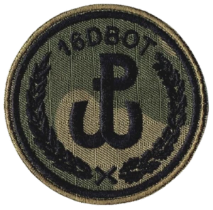 16DBOT oznaka rozpoznawcza polowa WOT naszywka wz2010 US-22 rzep nowy wzór