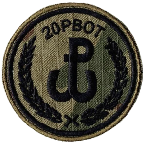 20PBOT oznaka rozpoznawcza polowa WOT naszywka wz2010 US-22 rzep nowy wzór