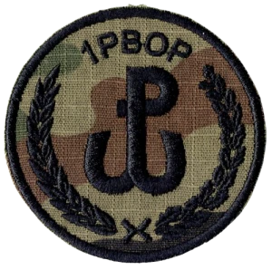 1 Podlaska Brygada Obrony Pogranicza naszywka 1PBOP polowa WOT US-22 rzep