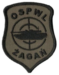 Ośrodek Szkolenia Poligonowego Wojsk Lądowych naszywka polowa OSPWL Żagań