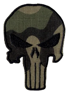 PUNISHER kontur wz2010 US-22 naszywka rzep