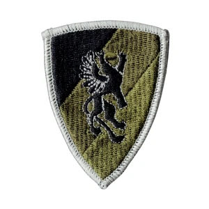 Brygada Wsparcia Dowodzenia WKPW oznaka BWD naszywka polowa rzep