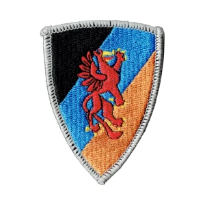 Brygada Wsparcia Dowodzenia WKPW oznaka BWD naszywka wyjściowa