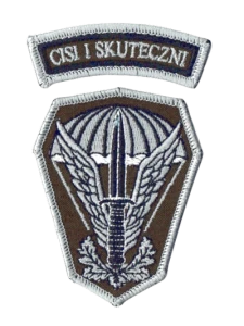 JWK TF-50 Cisi i Skuteczni oznaka polowa naszywka na rzep