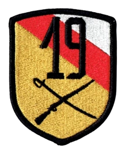 19 Lubelska Brygada Zmechanizowana oznaka 19BZ Lublin naszywka wyjściowa
